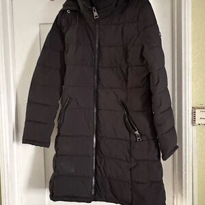 Andrew Marc Dark Gray Puffer Coat